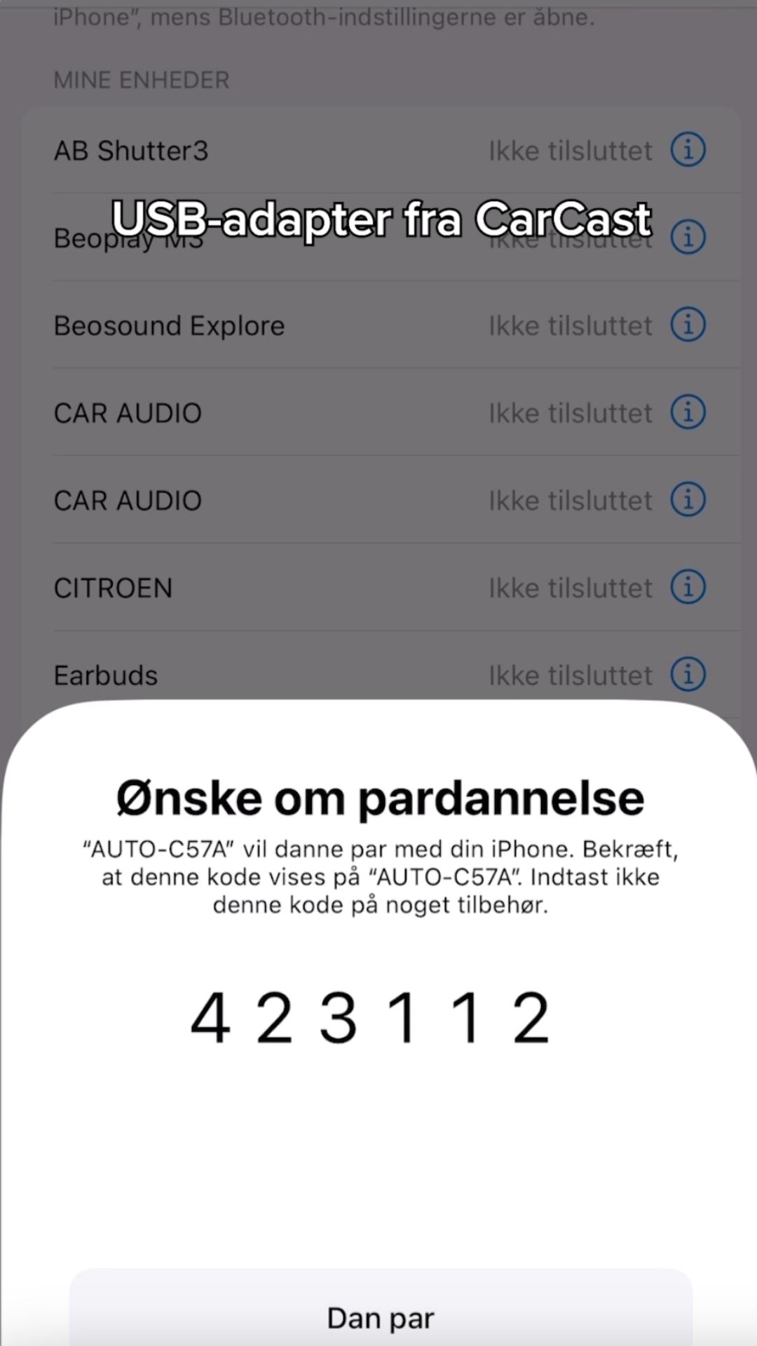 Carcast - CarPlay adapter